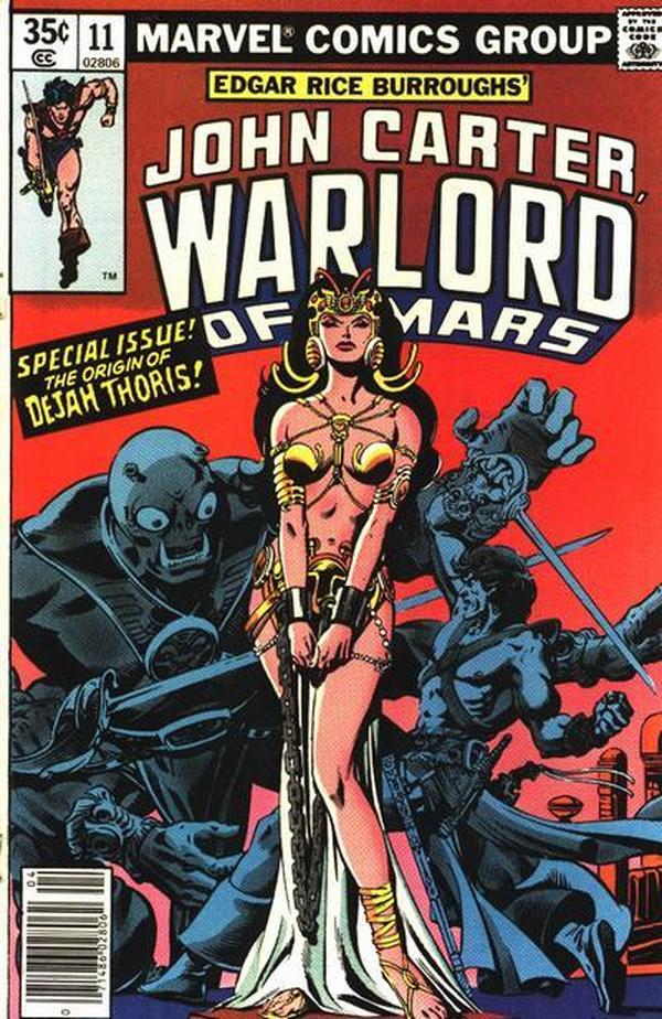John Carter, Warlord of Mars #11 cover