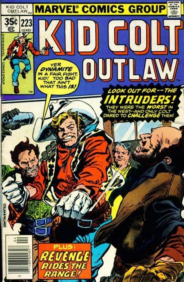 Kid Colt Outlaw #223 cover