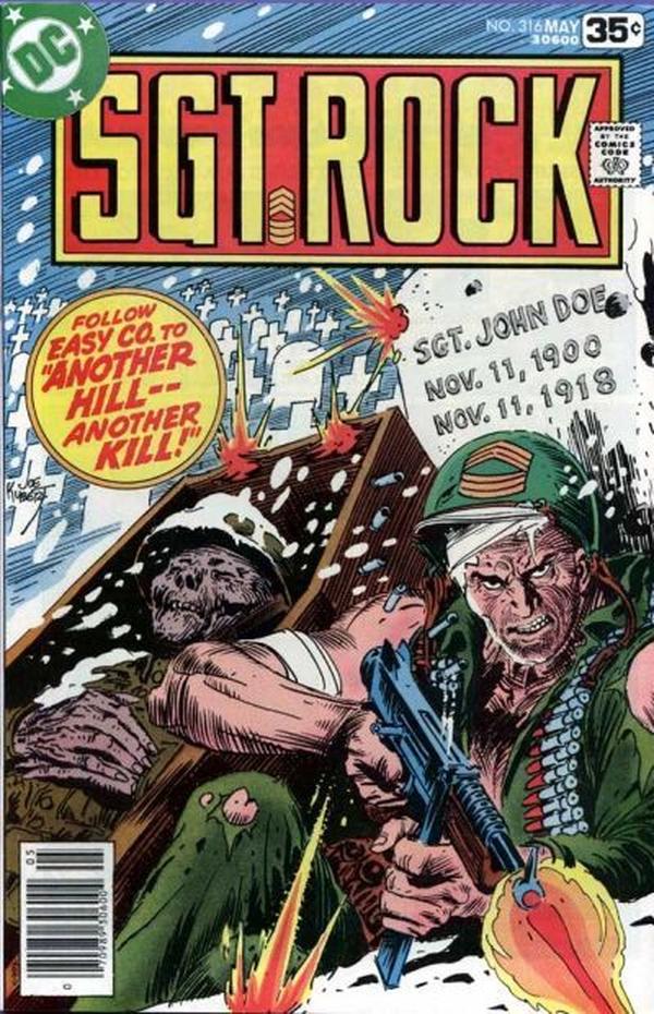 Sgt. Rock #316 cover