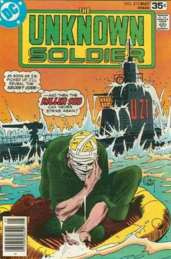 Unknown Soldier #215 cover