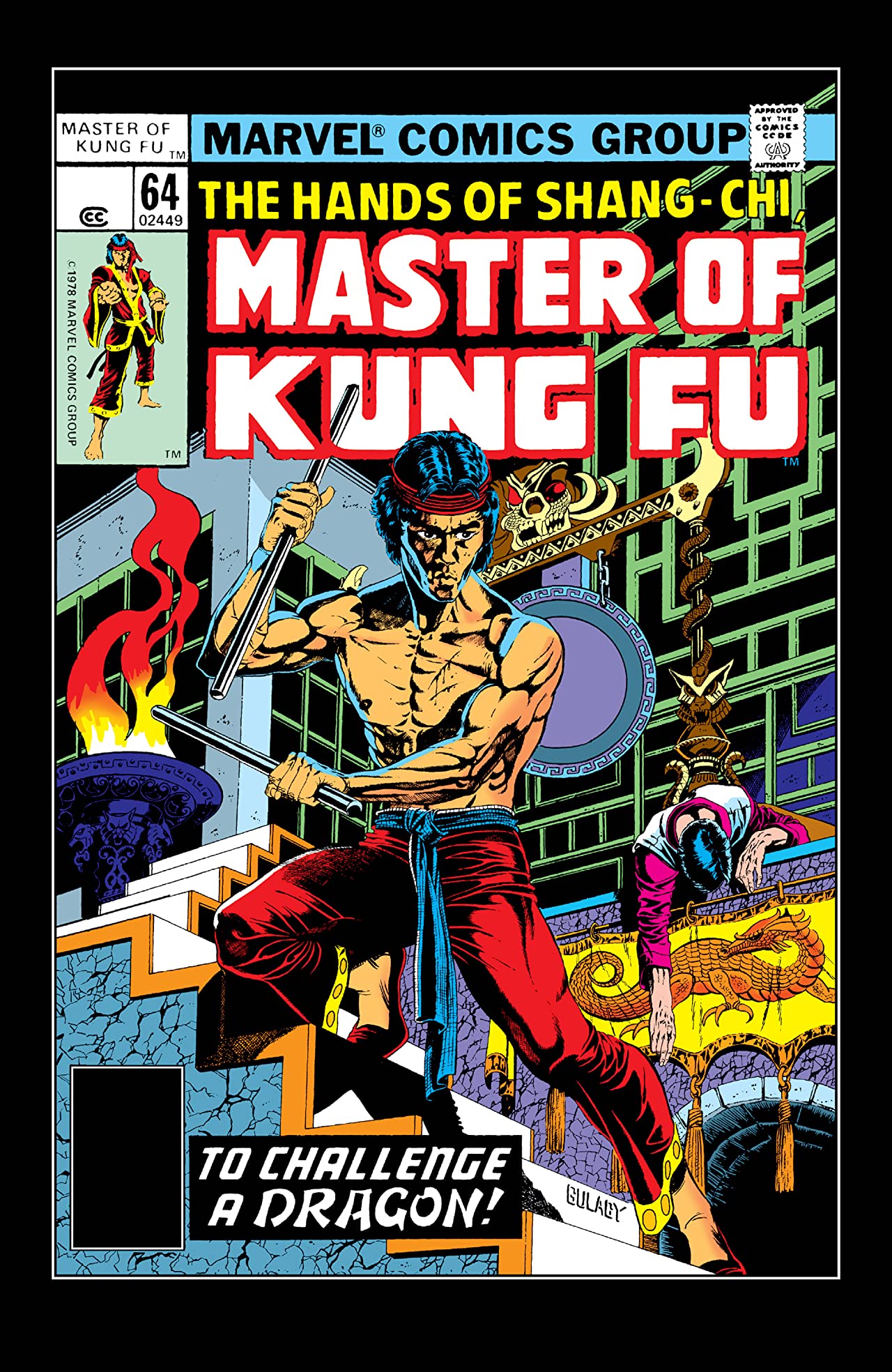 Master of Kung Fu #64 cover