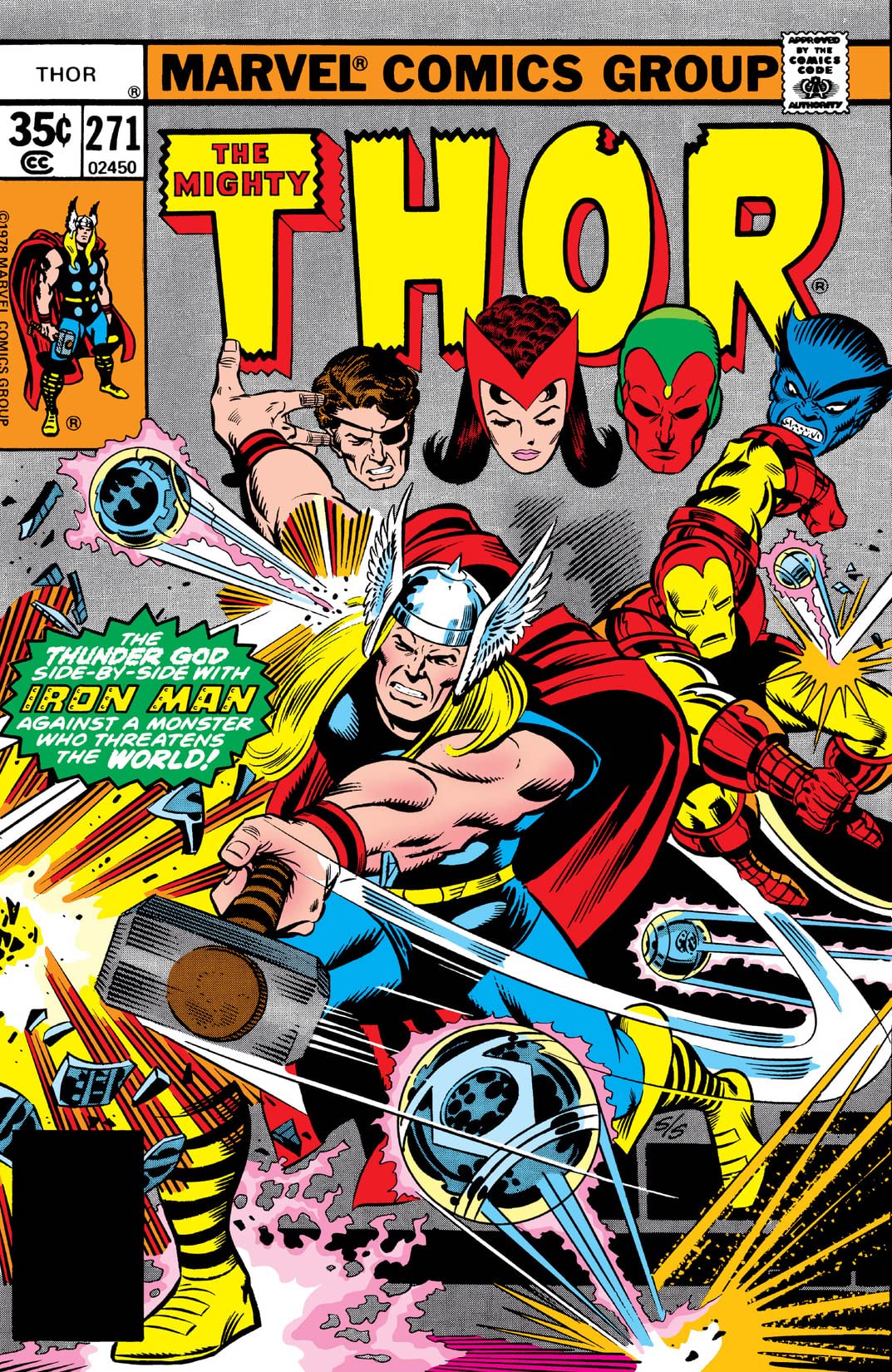 Thor #271 cover