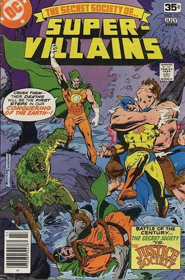 Secret Society of Super-Villains #15 cover