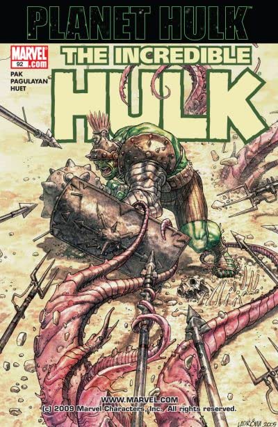 Incredible Hulk #92 cover