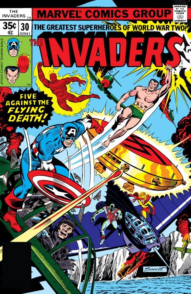 The Invaders #30 cover