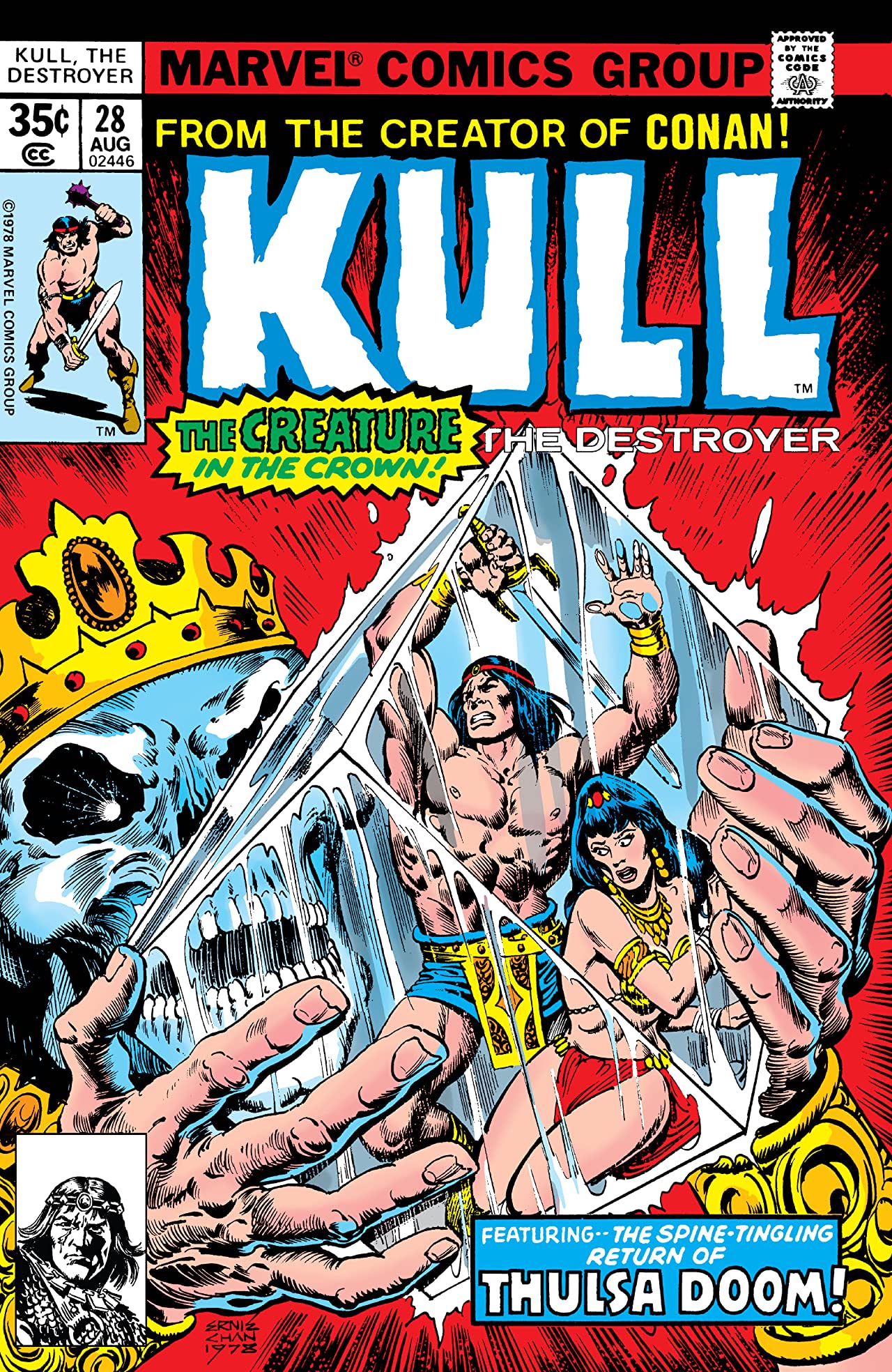 Kull, the Destroyer #28 cover