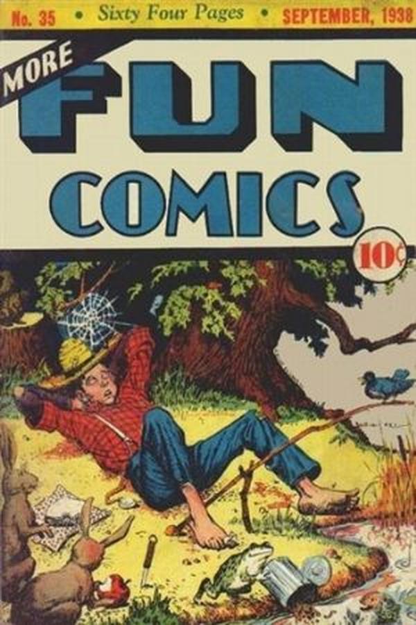 More Fun Comics #35 cover