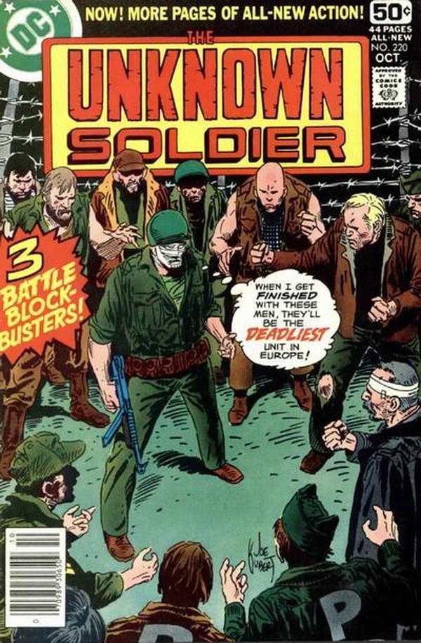 Unknown Soldier #220 cover