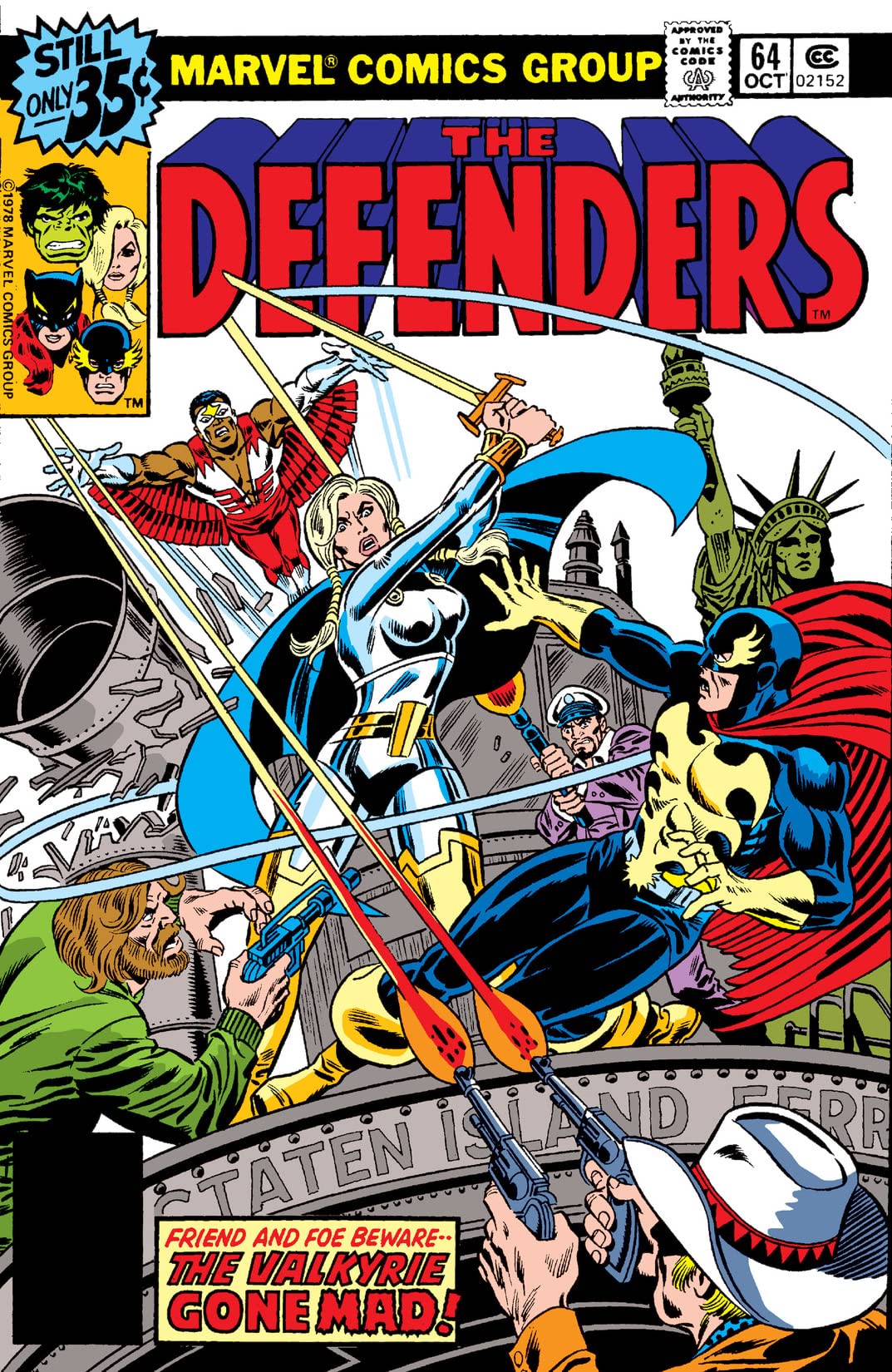 The Defenders #64 cover