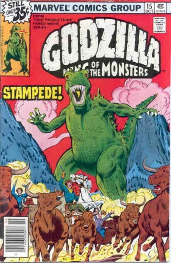 Godzilla #15 cover
