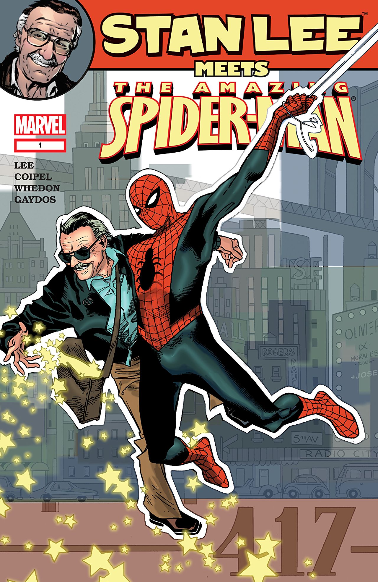 Stan Lee Meets Spider-Man #1 cover