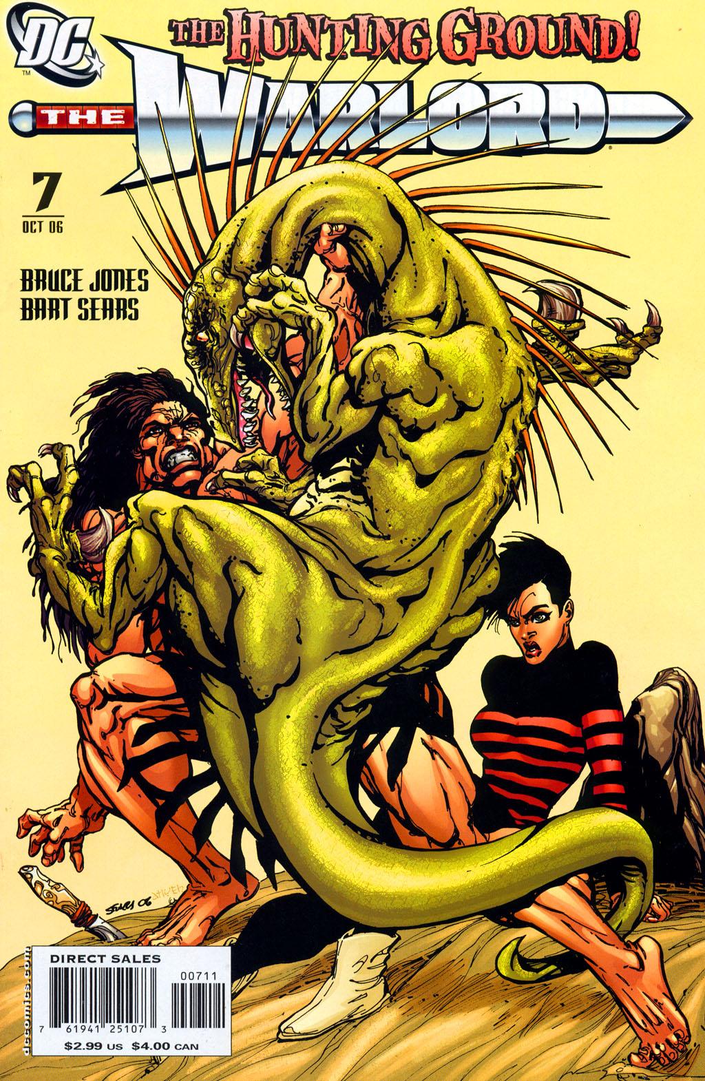 Warlord #7 cover