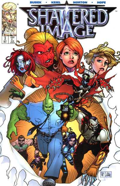 Shattered Image #3 cover