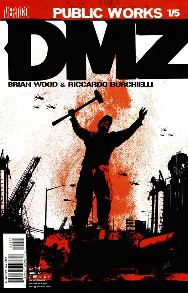 DMZ #13 cover