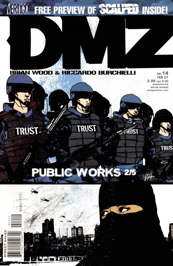 DMZ #14 cover