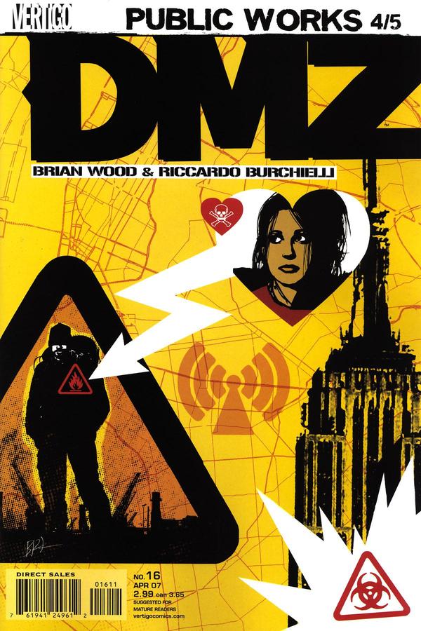 DMZ #16 cover