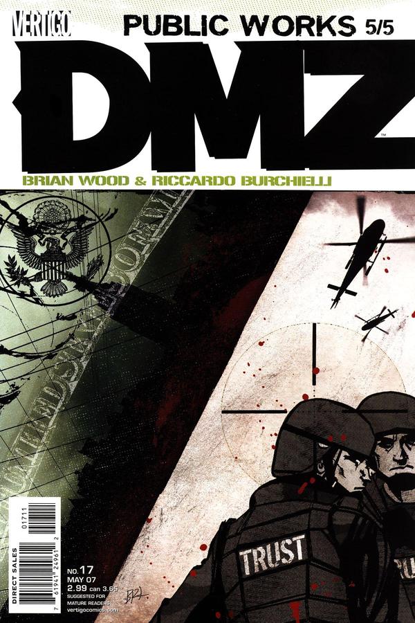 DMZ #17 cover