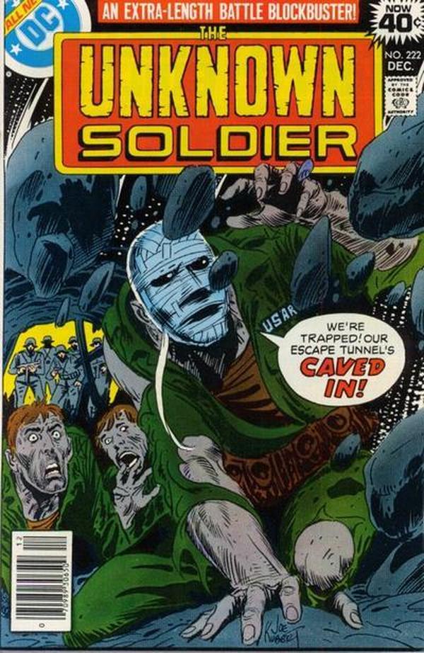 Unknown Soldier #222 cover