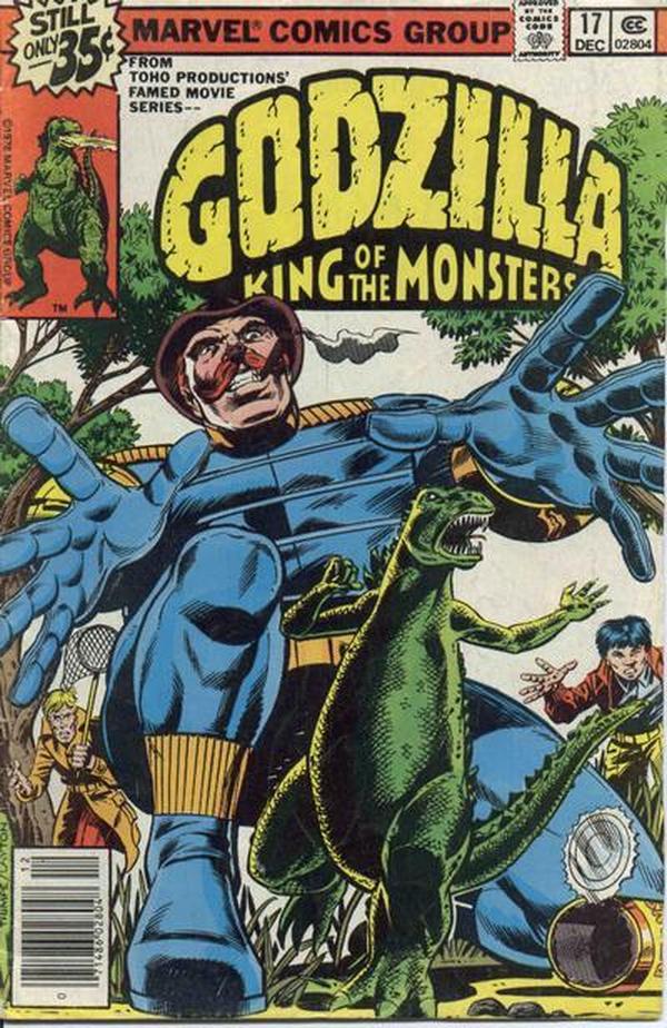 Godzilla #17 cover