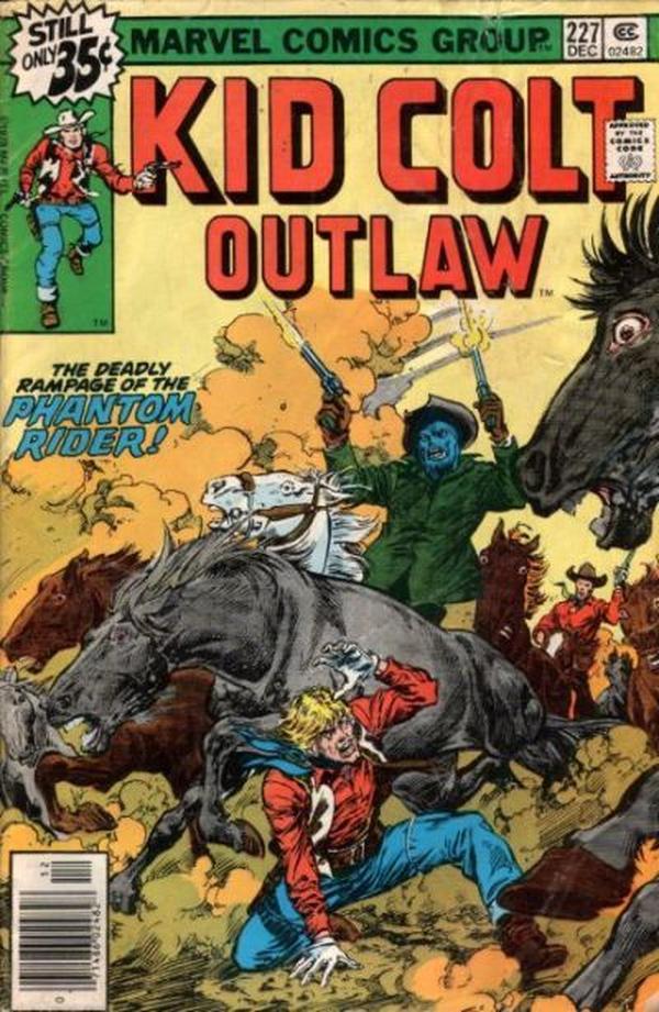 Kid Colt Outlaw #227 cover