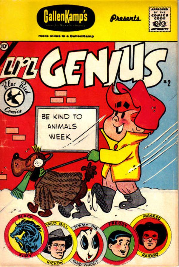 Li'l Genius #2 cover