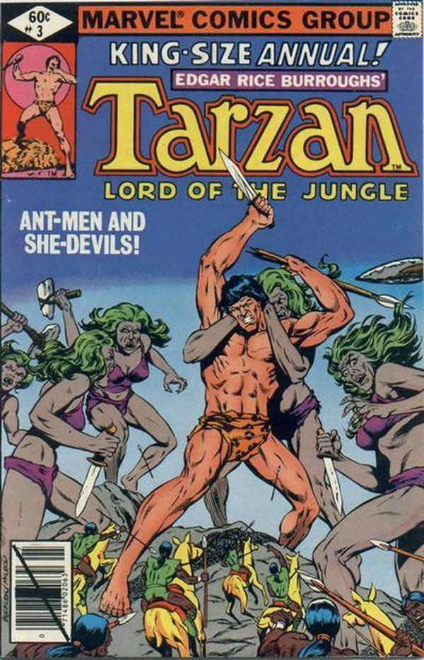 Tarzan Annual #3 cover