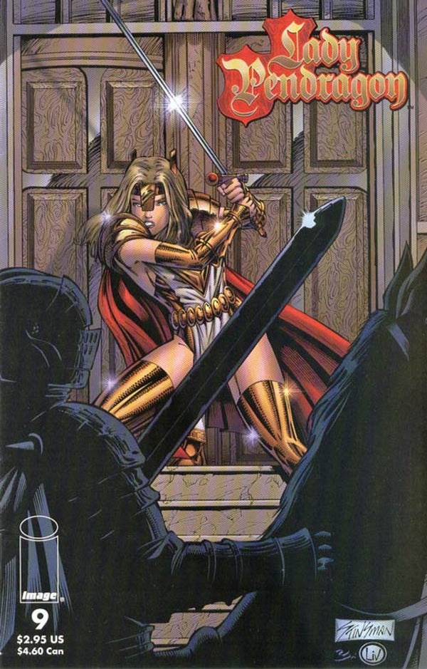 Lady Pendragon #9 cover