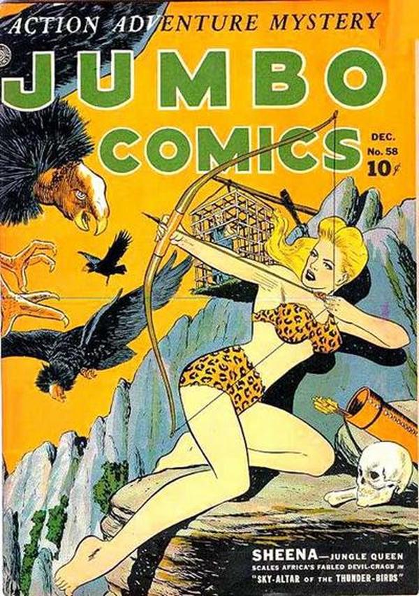 Jumbo Comics #58 cover
