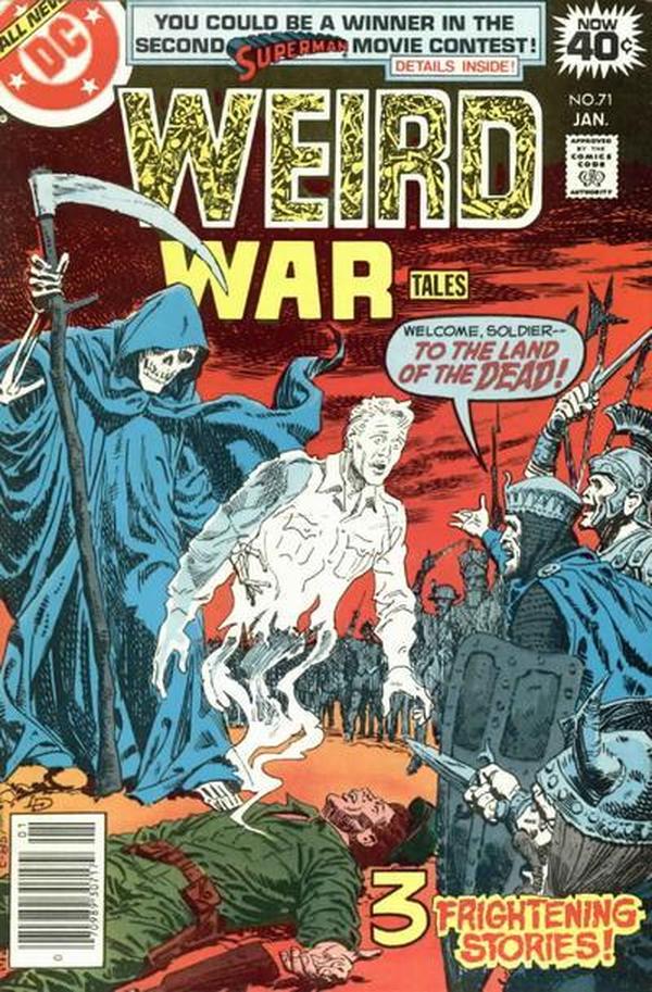 Weird War Tales #71 cover