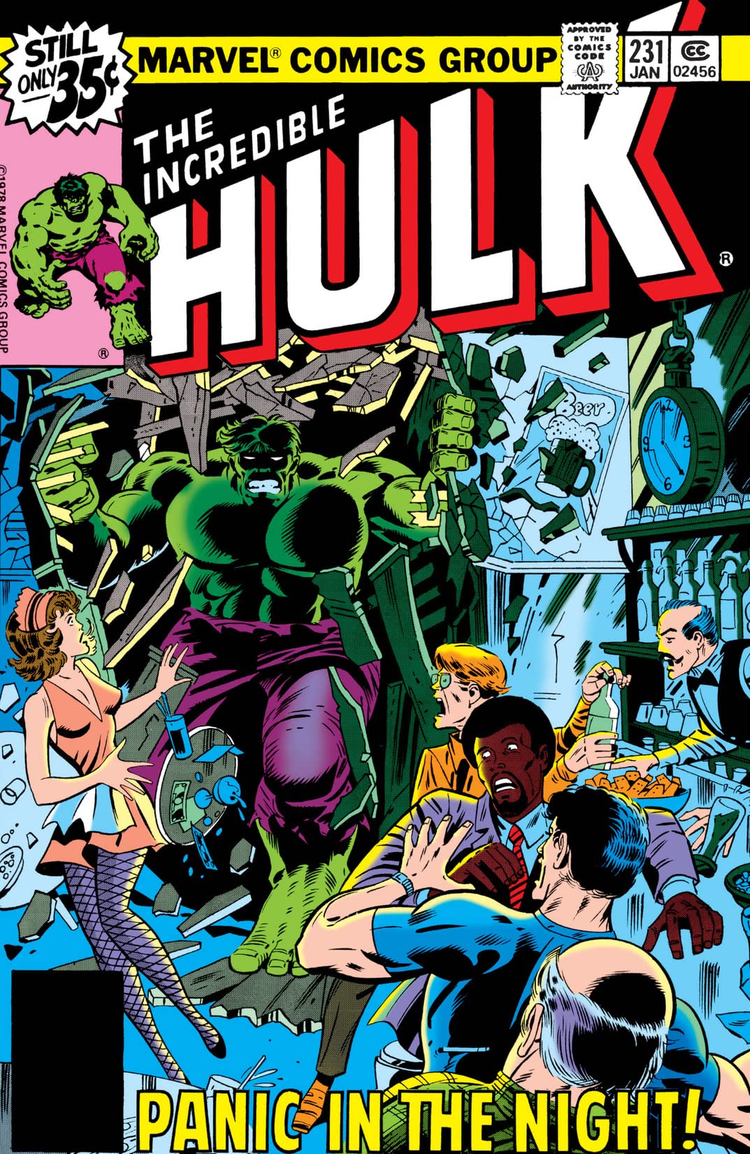 The Incredible Hulk #231 cover