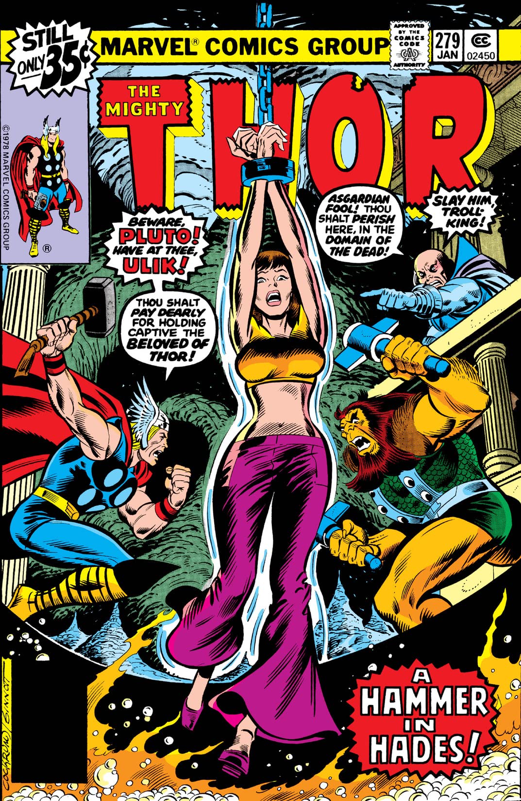 Thor #279 cover