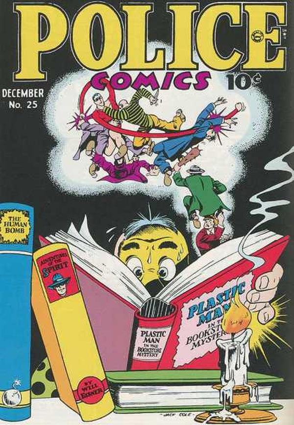 Police Comics #25 cover