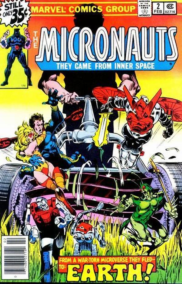 Micronauts #2 cover