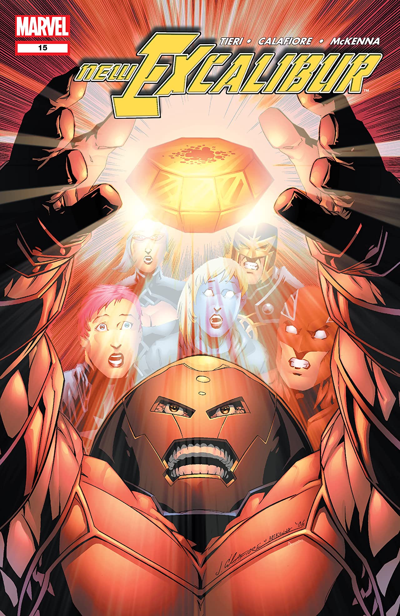 New Excalibur #15 cover