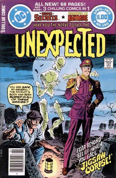 The Unexpected #190 cover
