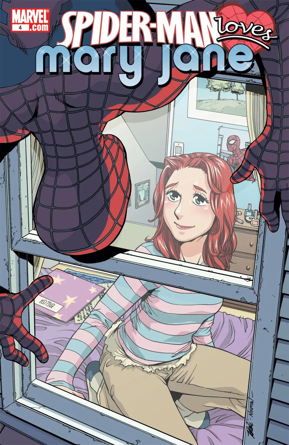 Spider-Man Loves Mary Jane #4 cover