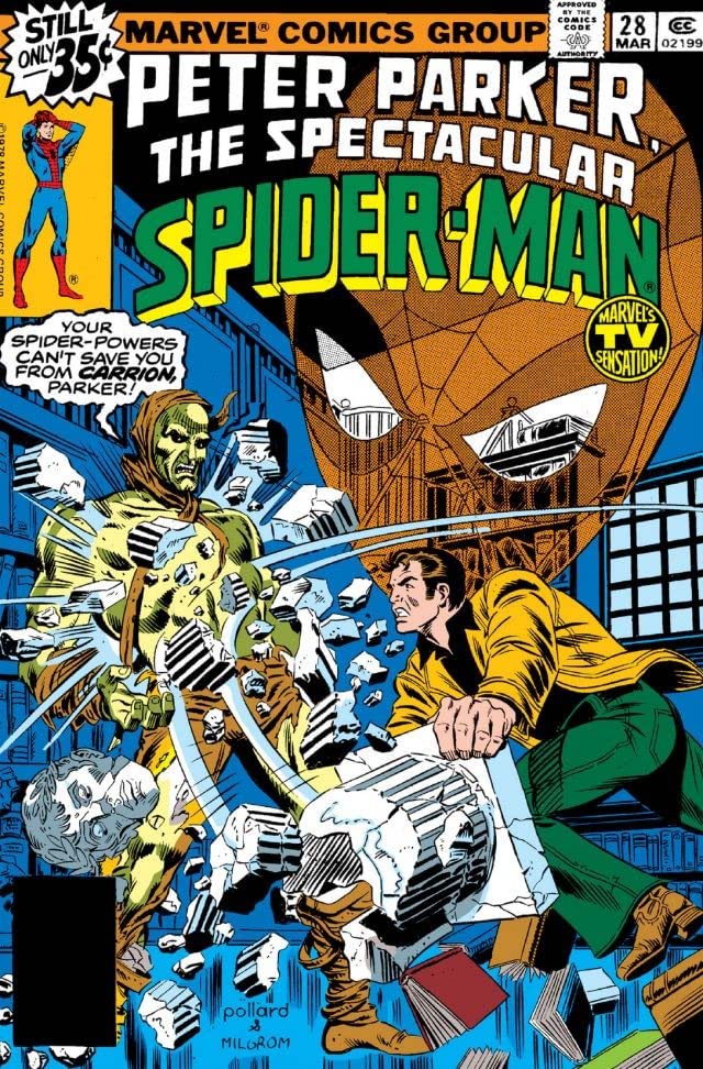The Spectacular Spider-Man #28 cover