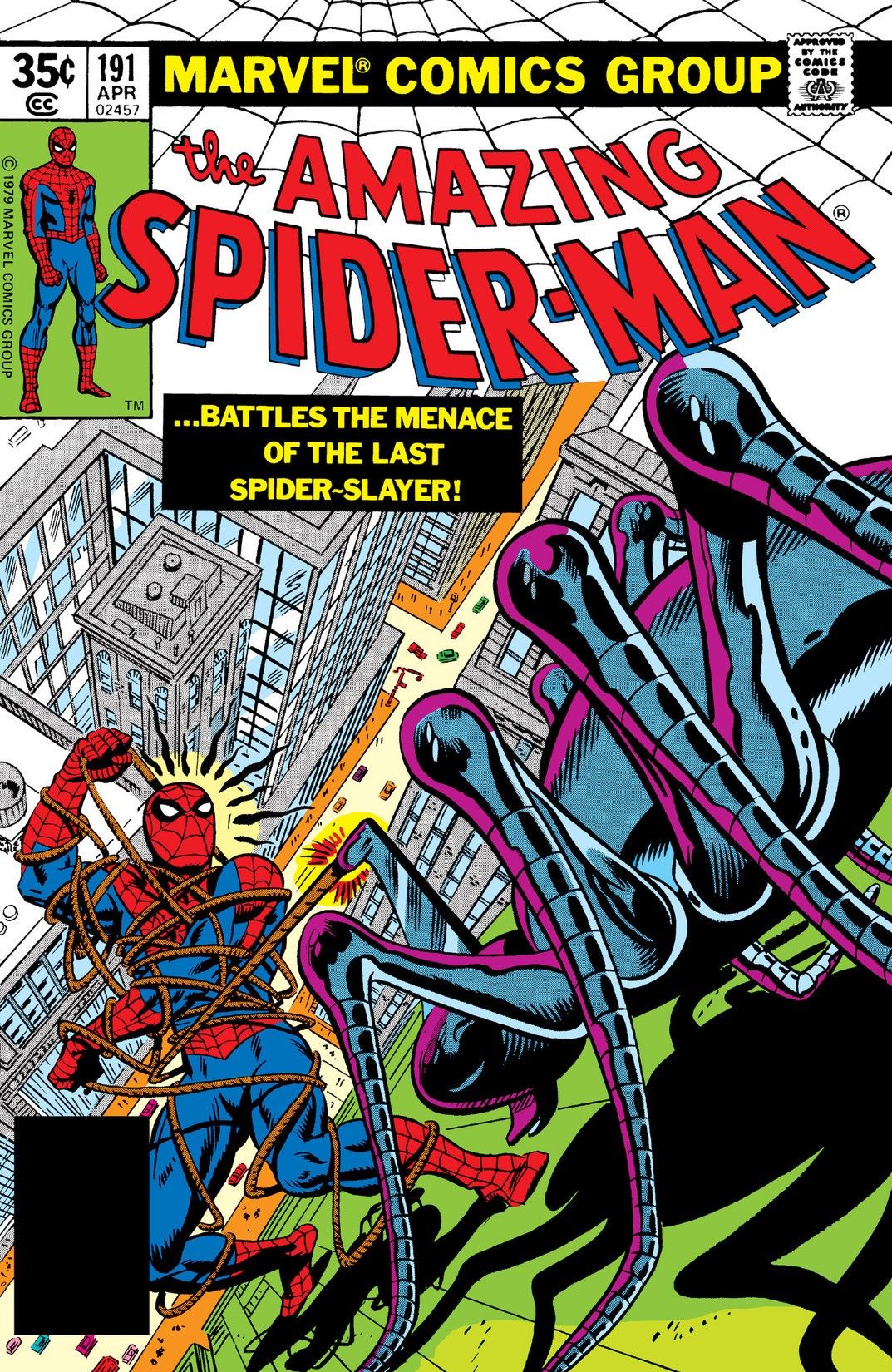 The Amazing Spider-Man #191 cover