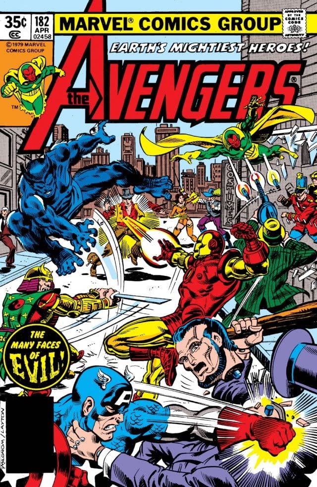 The Avengers #182