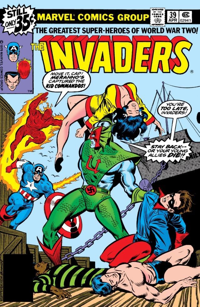 The Invaders #39 cover