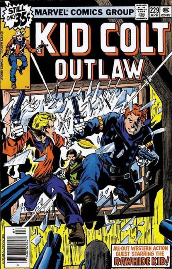 Kid Colt Outlaw #229 cover