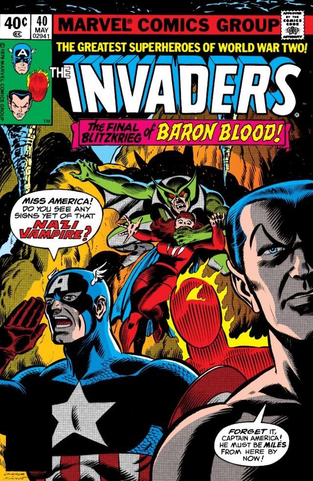 The Invaders #40 cover