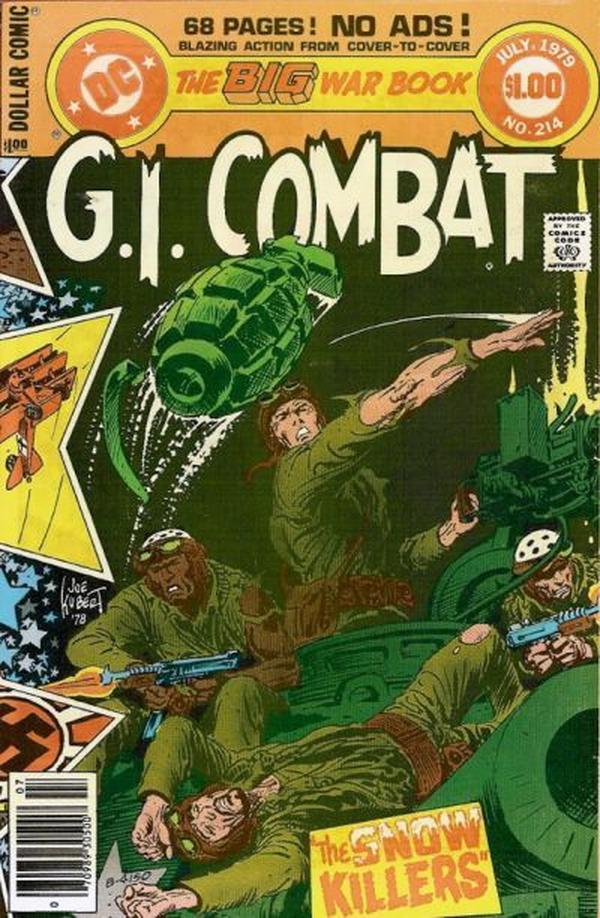 G.I. Combat #214 cover