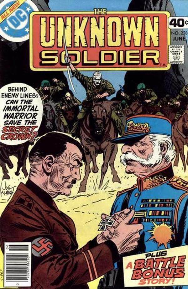 Unknown Soldier #228 cover