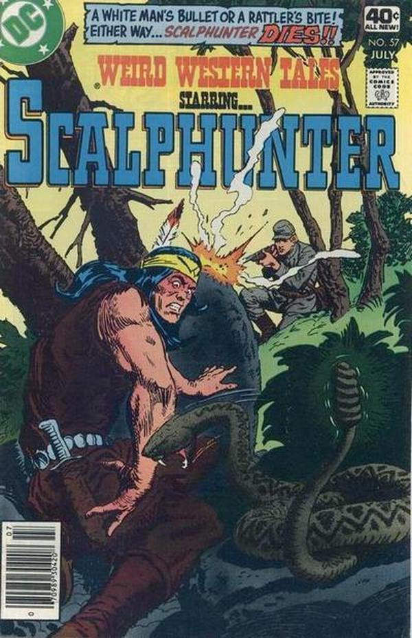 Weird Western Tales #57 cover