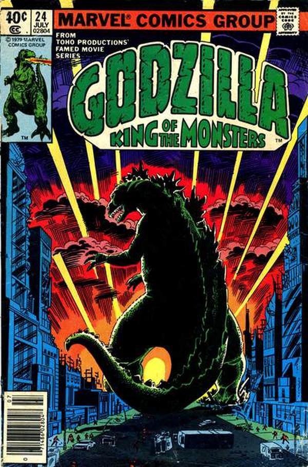 Godzilla #24 cover