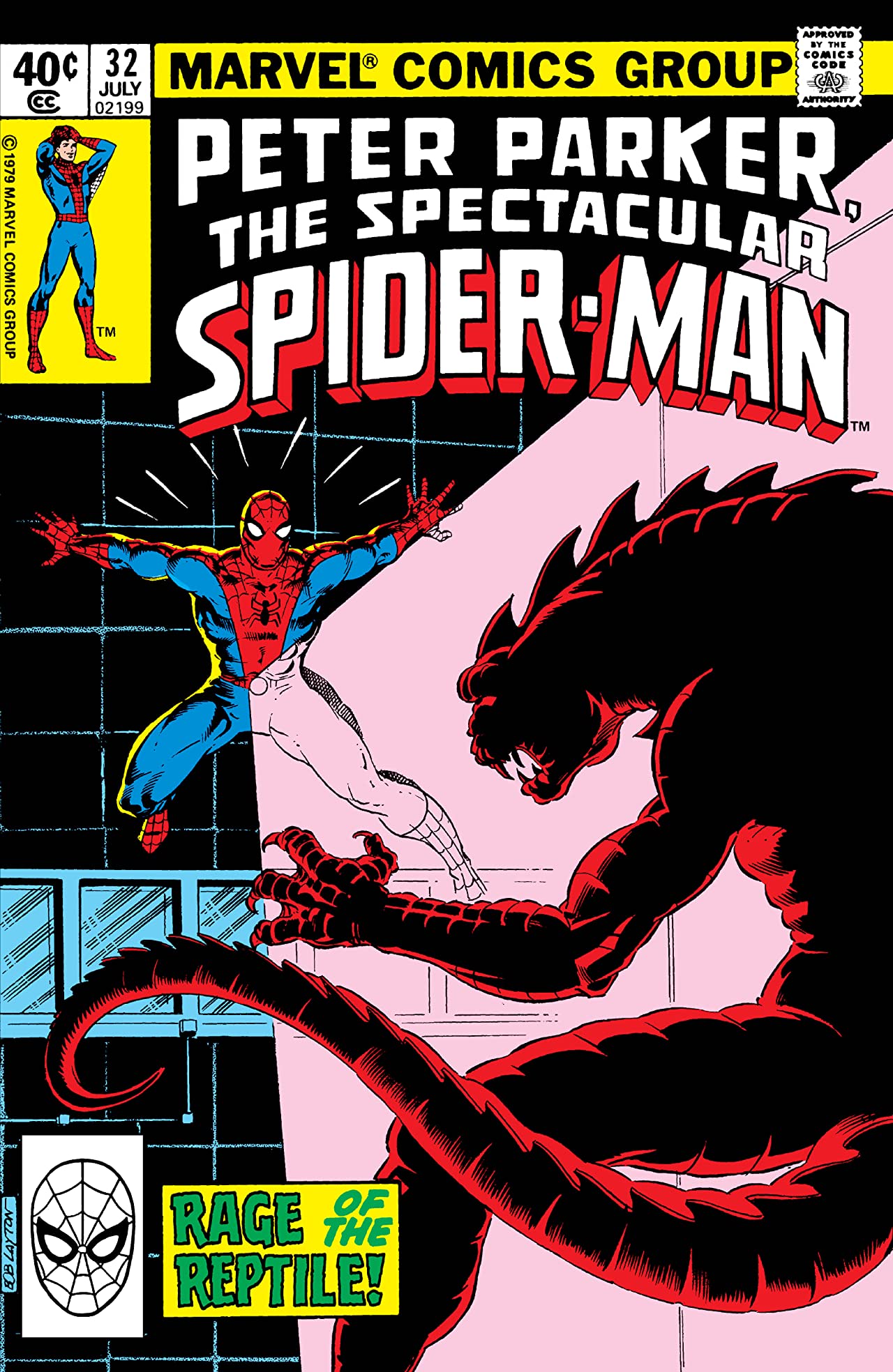 The Spectacular Spider-Man #32 cover