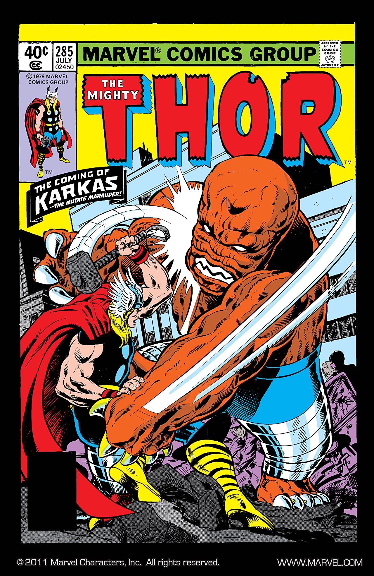 Thor #285 cover