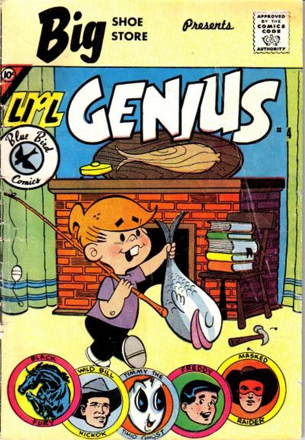Li'l Genius #4 cover
