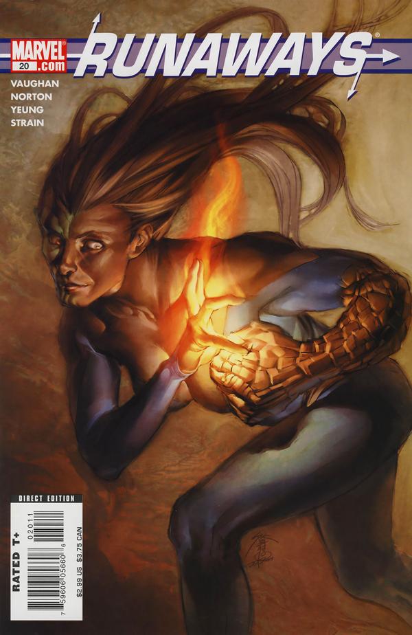 Runaways #20 cover